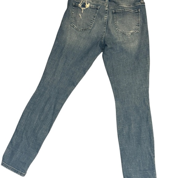 Eunina Blue Skinny Distressed Jeans - Picture 3 of 3